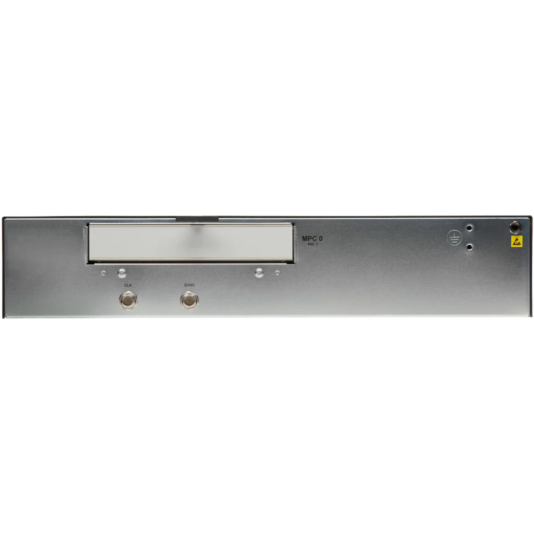 Juniper MX80 Router chassis with 2 MIC slots, 4x10GE XFP built-in ports, AC power supply, Fan Tray w/Filter