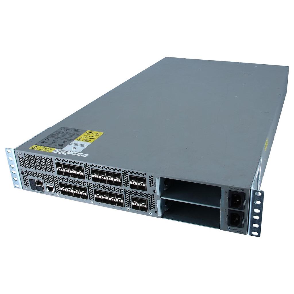 Cisco Nexus 5000 2RU Chassis no PS, 5 Fan Modules, 40 ports (req SFP+)
