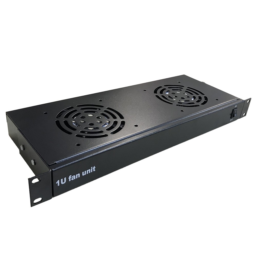 Unidad de ventilación 19”, 2 ventiladores