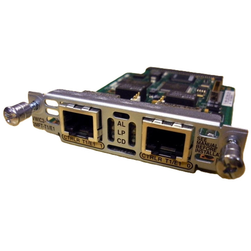 Cisco 2-Port Multiflex Trunk Voice/WAN 2nd Generation Interface Card - T1/E1