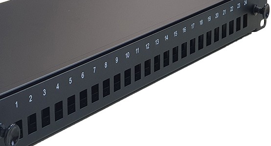 Bandejas 19” para conectores, 24 LC duplex