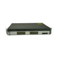 Cisco Catalyst 3750G Stackable 24 10/100/1000Base-T Gigabit Ethernet ports & 4 SFP-based Gigabit uplink ports, IP Base Software