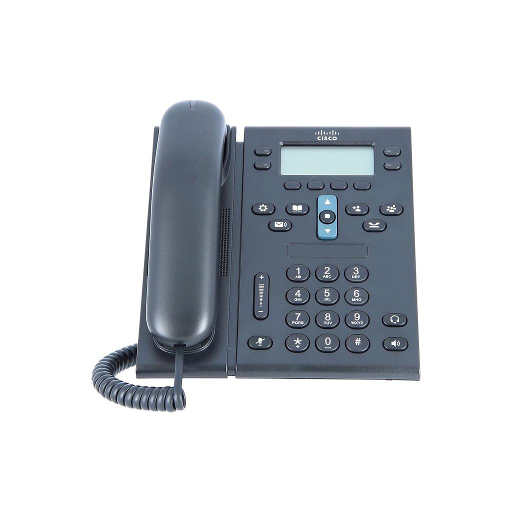 Cisco Unified IP Phone 6945, Charcoal, Slimline Handset