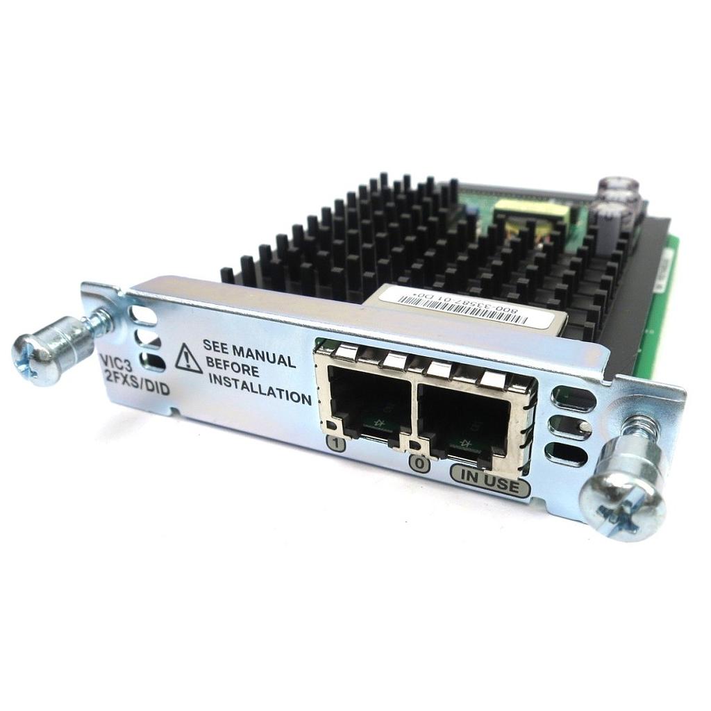 Cisco 2-port FXS/DID voice/fax interface card