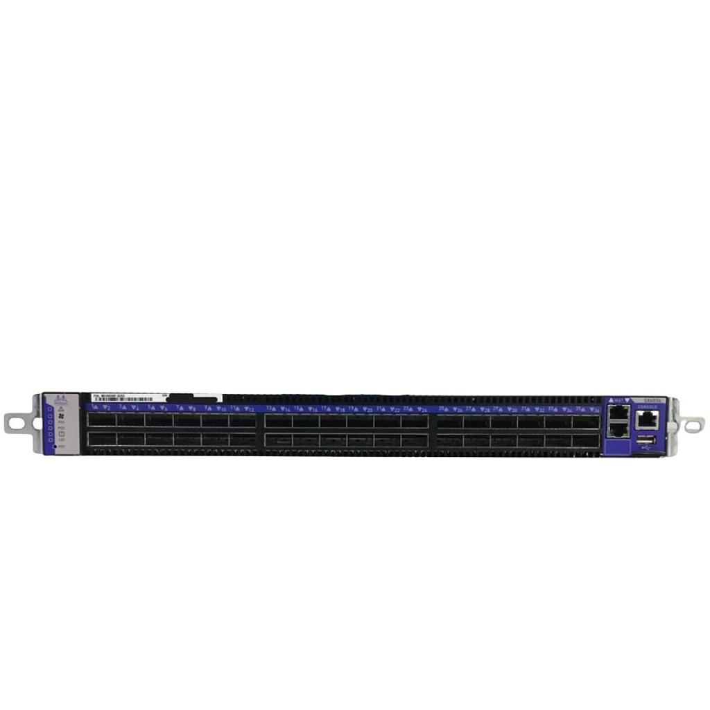 Mellanox SwitchX-2 based 36-port QSFP FDR 1U Managed InfiniBand switch system with a non-blocking switching capacity of 4Tb/s. 2PS, standard depth, C2P airflow