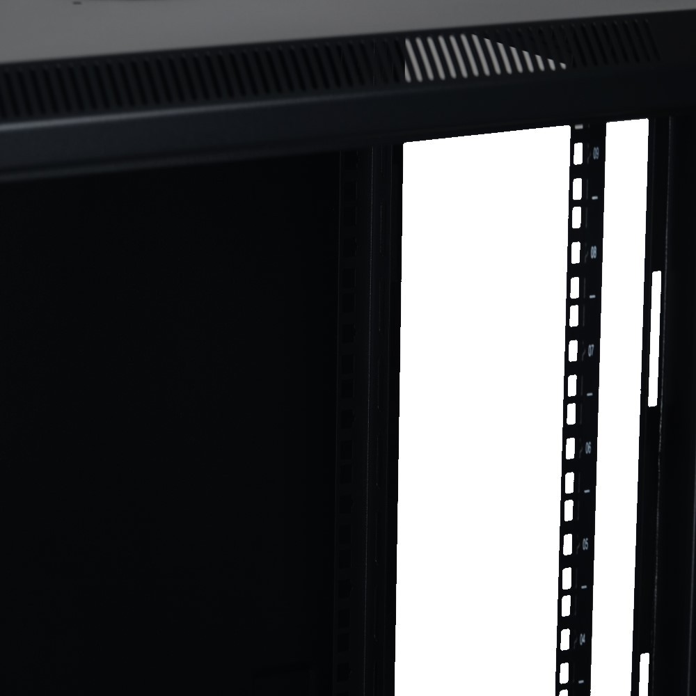 Armario Rack Mural 19&quot; Serie GLOBAL 1 cuerpo 9U, fondo 600 mm, con accesorios