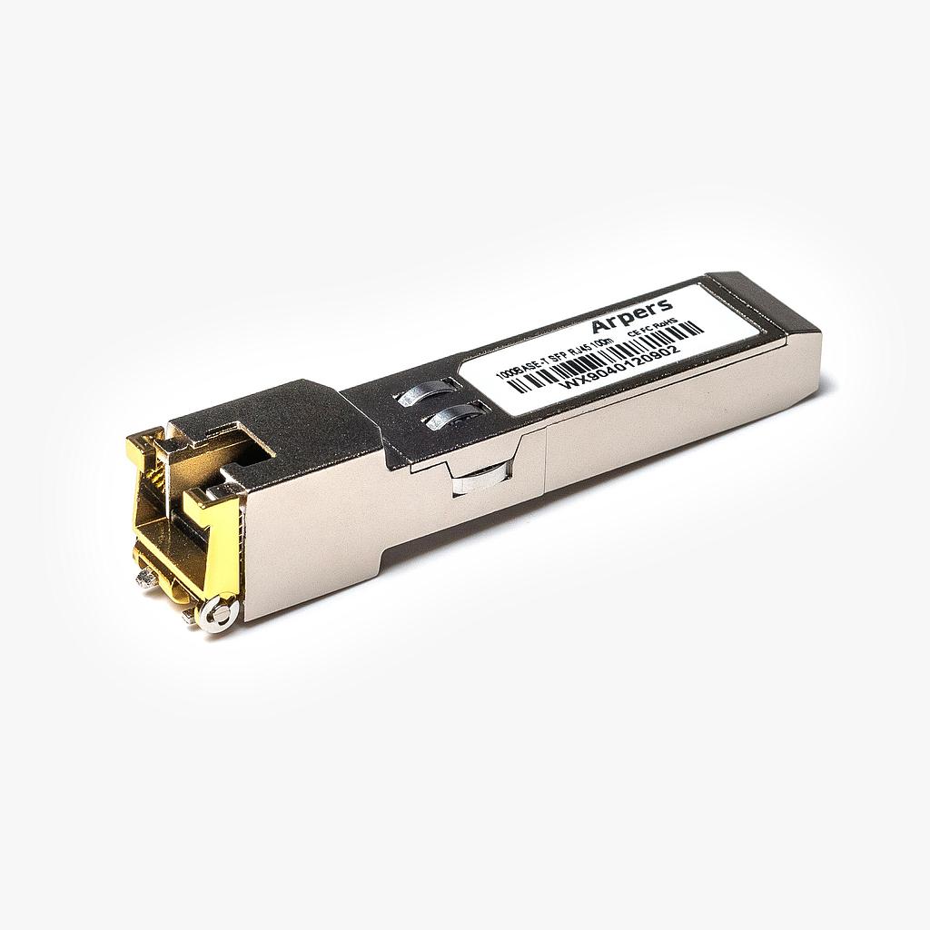 SFP-GE-T-COM | Arpers 1000BASE-T SFP Cat5 RJ-45 100m compatible Cisco
