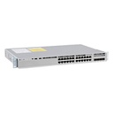 Cisco Catalyst 9200L 24-port PoE+ 4x1G uplink with one 600W AC power supply Switch, Network Essentials