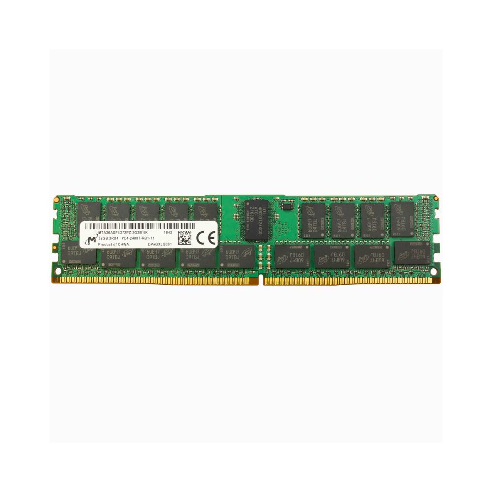 Micron 32GB 2Rx4 PC4-19200T-R (DDR4-2400) Registered CAS-17 Memory Kit
