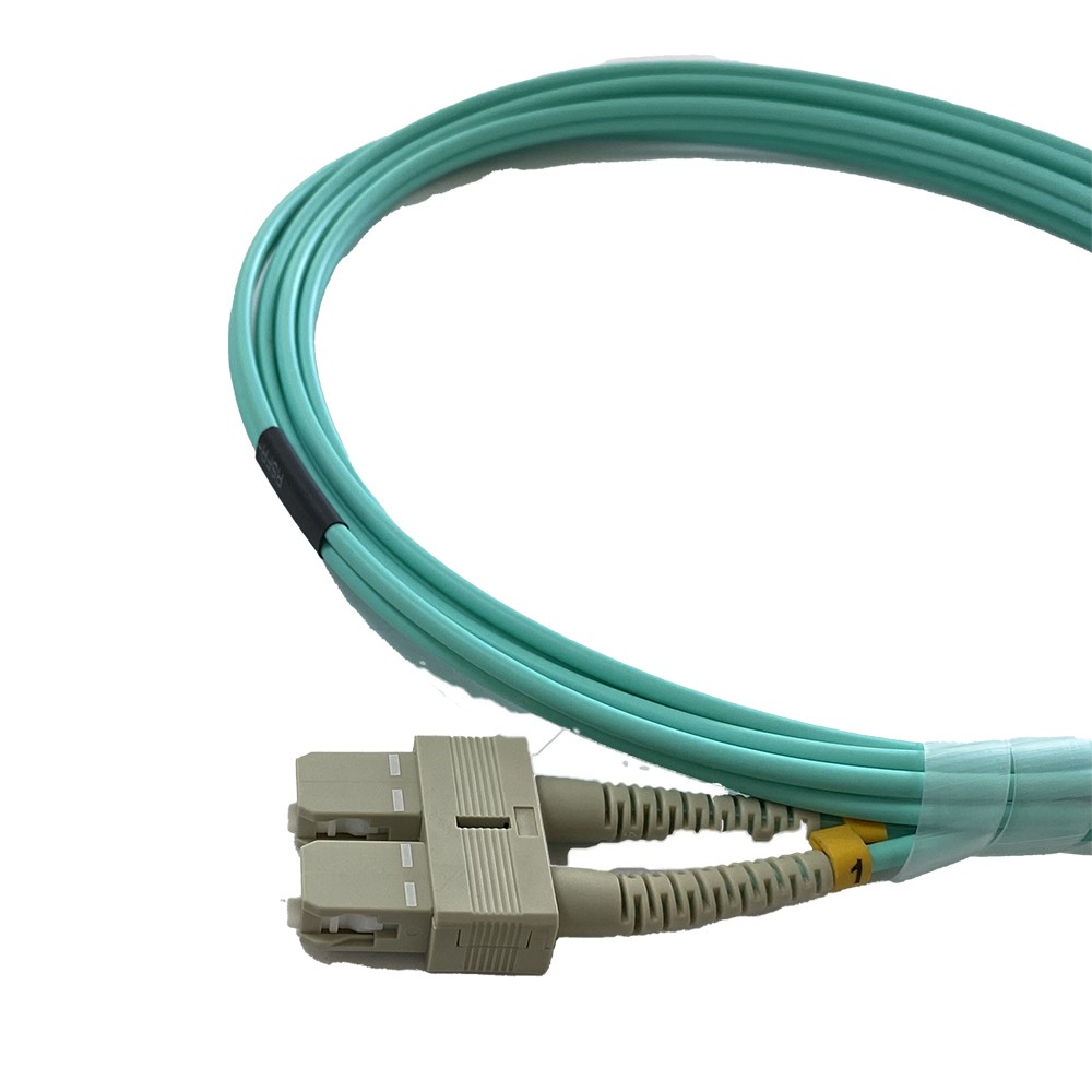 Latiguillo F.O. duplex, OM3 MM 50/125 μm SC-UPC / SC-UPC