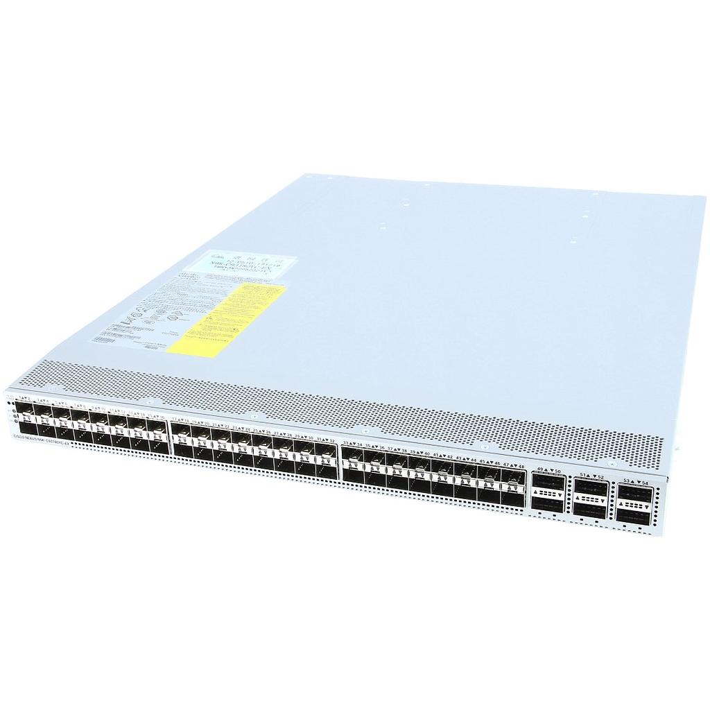 Cisco Nexus 9K Fixed with 48p 1/10G/25G SFP and 6p 40G/100G QSFP28, Lan Base License