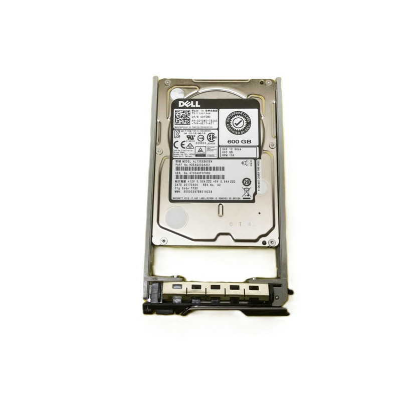 DYDW0 | Dell 600GB 15K 2.5" SAS 12Gb/s HDD con caddy