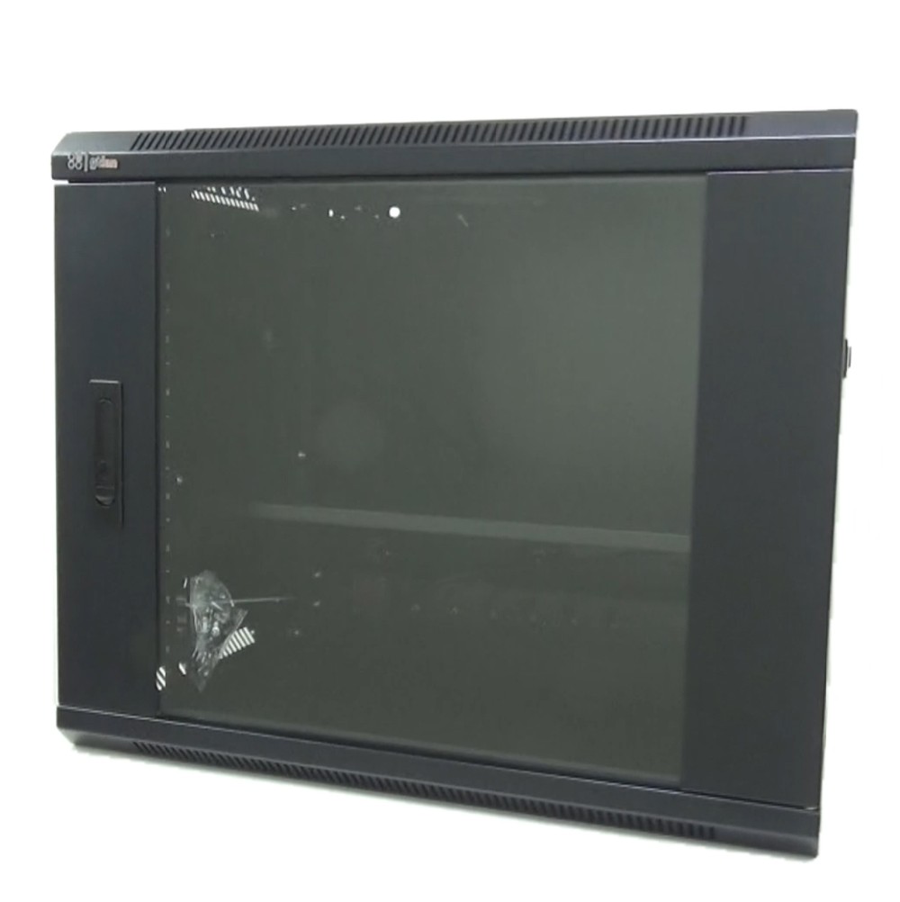 Armario Rack Mural 19" Serie GLOBAL 1 cuerpo 9U, fondo 450 mm, con accesorios