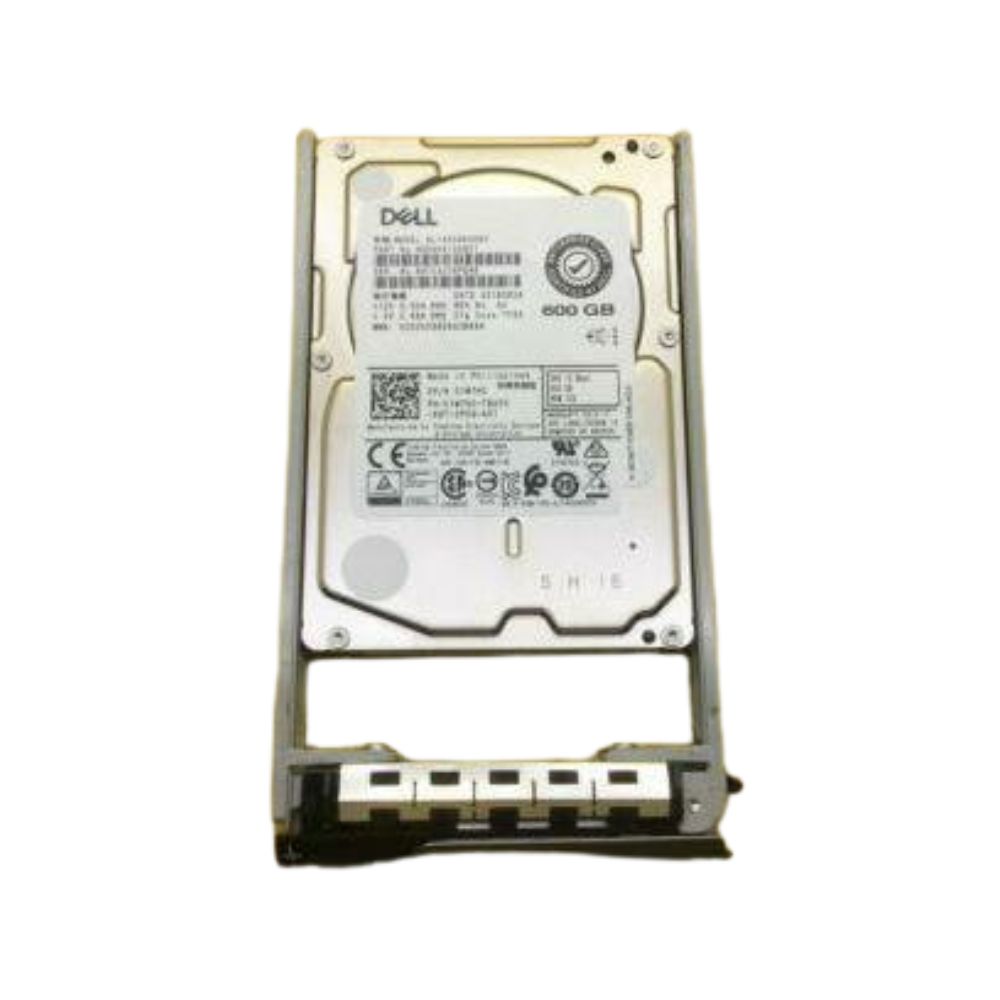 1W7HC | Unidad de disco duro de conexión en caliente Dell de 600 GB, 15 K SAS, 2,5" y 12 Gb/s