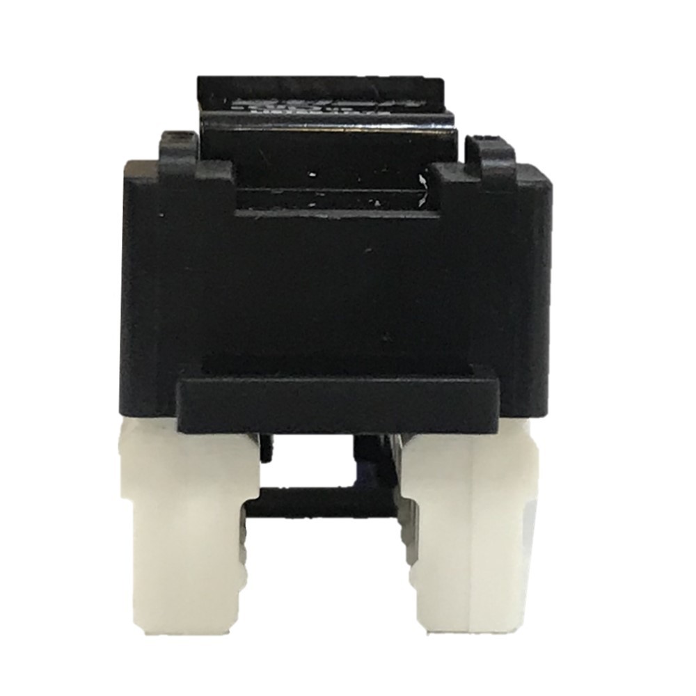 Conector RJ45 Hembra C-6 UTP, 90º, conexión con herramienta, 50μ oro