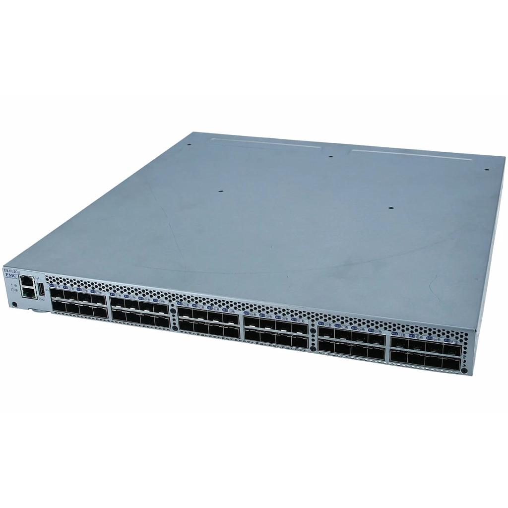 EMC Brocade Connectrix DS-6510B 48-Port SFP+ 16G (24 Active Ports) Fiber Channel (FC) SAN Switch