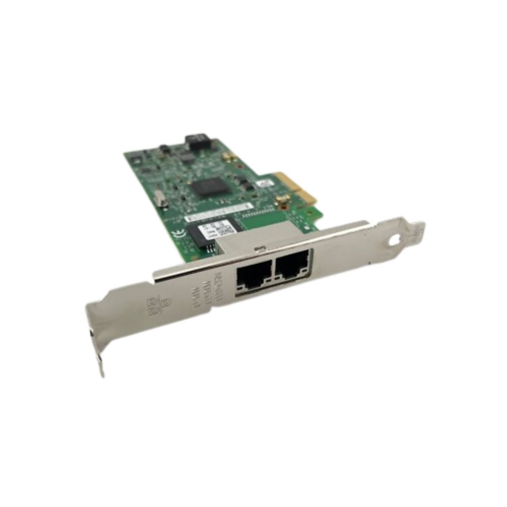 Dell Intel I350-T2 NIC Dual Port 1Gb PCI-e Network Card - High Profile Bracket