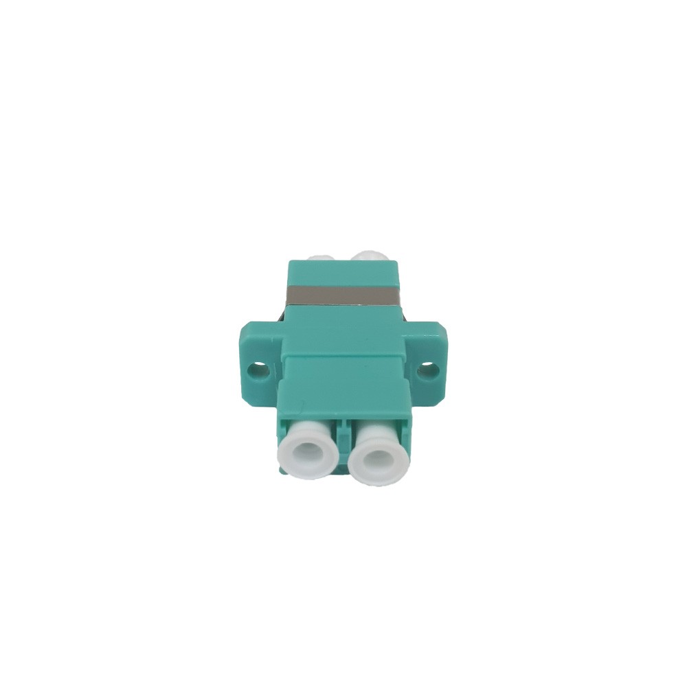 Adaptador F.O. hembra-hembra OM3 MM 50/125 µm LC duplex