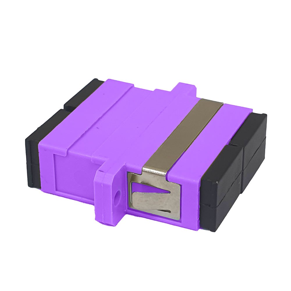 Adaptador F.O. hembra-hembra OM4 MM 50/125 µm SC duplex