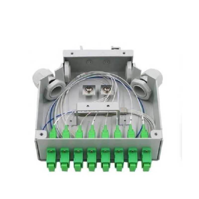 Caja F.O. para carril DIN