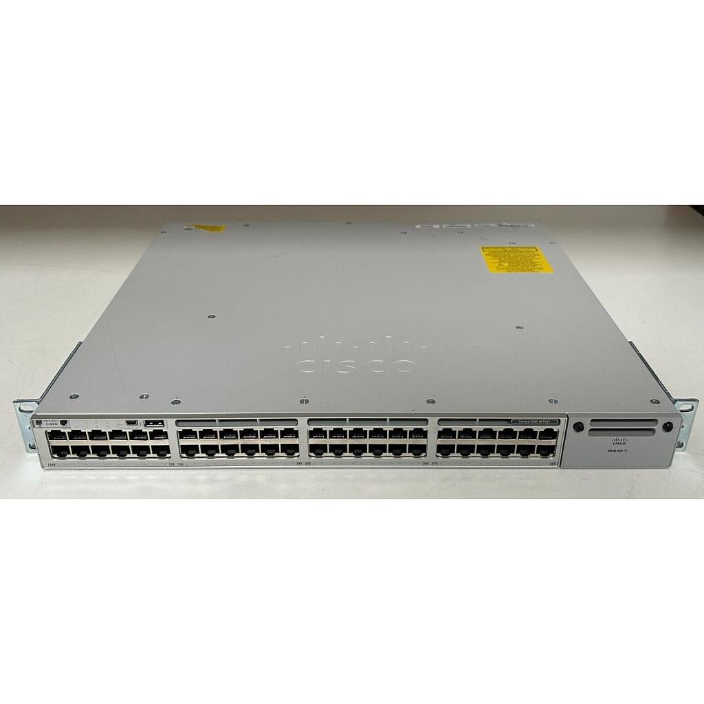 Cisco Catalyst 9300 48-port 1G copper with modular uplinks, PoE+, Network Advantage