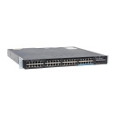 Cisco Catalyst 3650 Standalone with Optional Stacking 48 (36 10/100/1000 and 12 100Mbps/1/2.5/5/10 Gbps) Ethernet and 4x10G Uplink ports, with one 1100WAC power supply, 1 RU, IP Base feature set