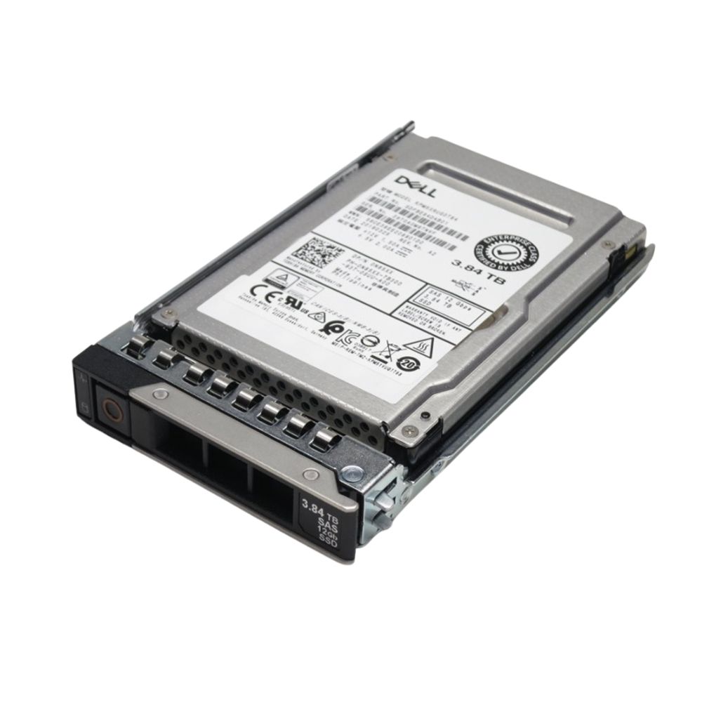 Dell 3.84TB 2.5-inch SAS 12G Solid State Drive, w/Caddy