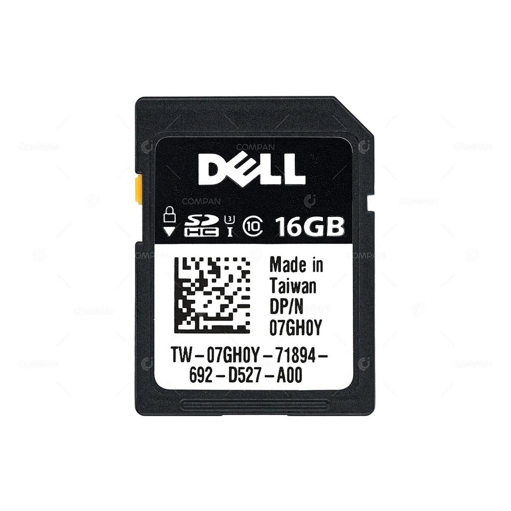 Dell 16GB iDRAC vFlash Class 10 SDHC SD Memory Card
