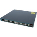 Cisco Catalyst 3560E 48 10/100/1000 (RJ45) ports and 2 10GE (X2), 265W AC, IP Base (IPB) software