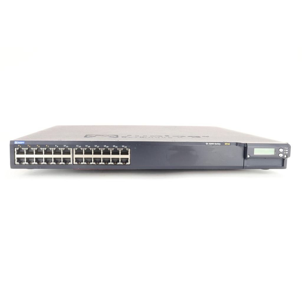 Juniper EX3200 24-port 10/100/1000BASE-T (8 PoE ports) Ethernet Switch
