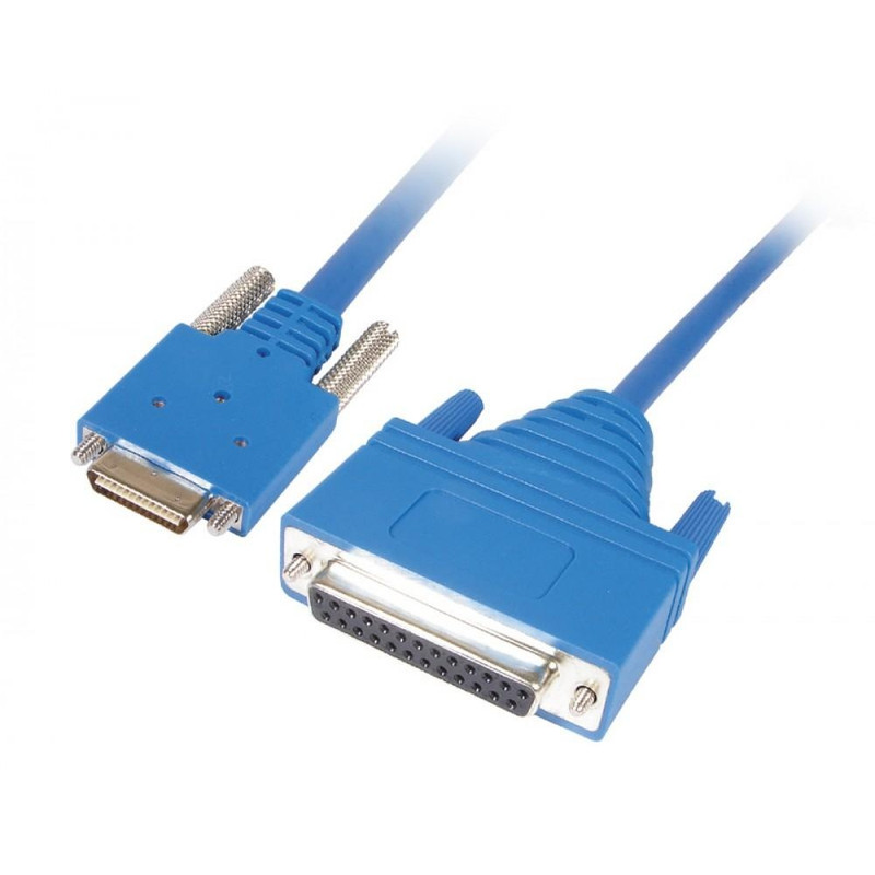 Cisco Serial Cable CAB-232FC. EIA/TIA-232 DCE Cable Pinouts (DB-60 to DB-25)
