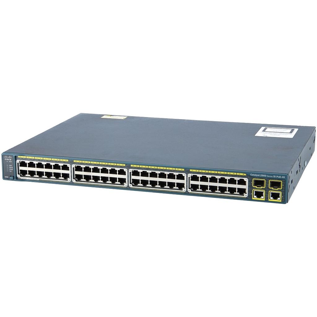 WS-C2960-48PST-S | Cisco Catalyst 2960 48p PoE LAN Lite