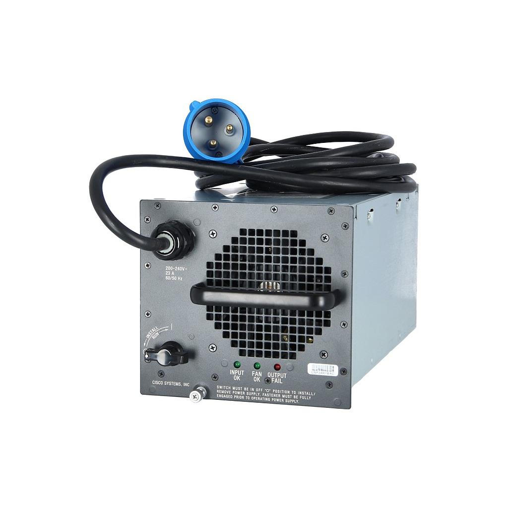 Cisco 4000W AC Power Supply, International (cable included) for Catalyst 6500 Series