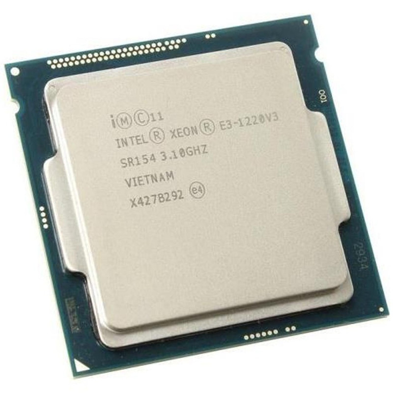 Intel Xeon E3-1220 V3 4-Core 8MB Cache 3,1GHz 80W TDP