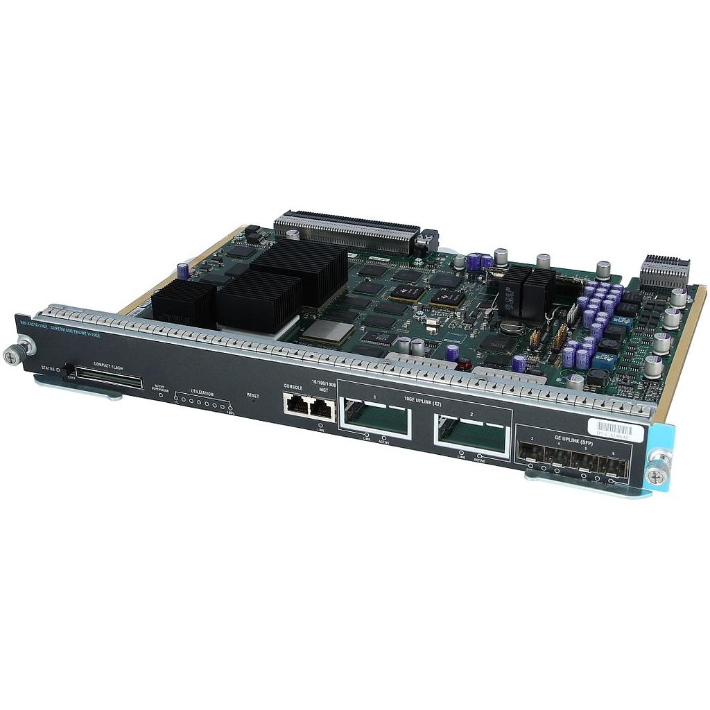 Cisco Catalyst 4500 Series Supervisor Engine V-10GE,  2 10GE (X2), 4 1GE (SFP)