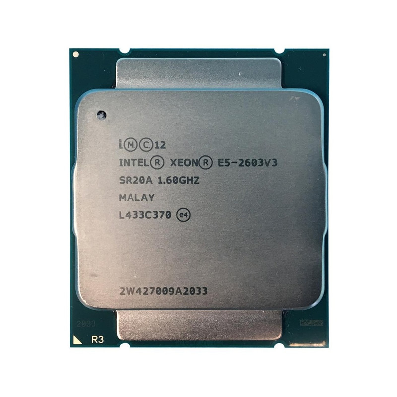 Intel Xeon E5-2603 V3 6-Core 15MB Cache 1,6GHz 85W TDP