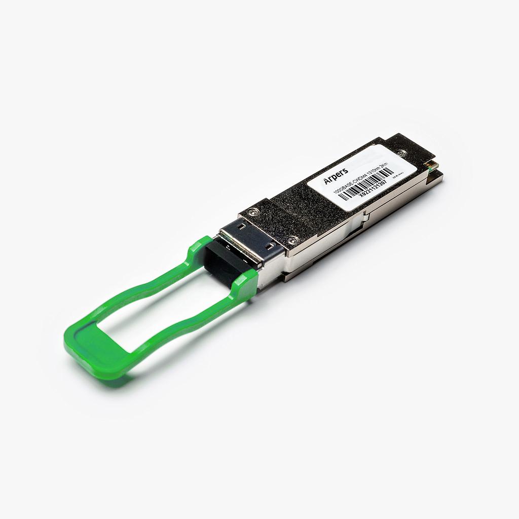 Arpers 100GBASE-CWDM4 QSFP28, 1310nm, 2km, SMF, LC Dúplex, DOM compatible with Cisco