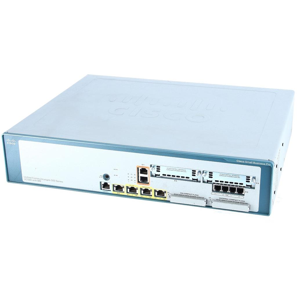 UC560-BRI-K9 UC System with 2BRI, 2VIC