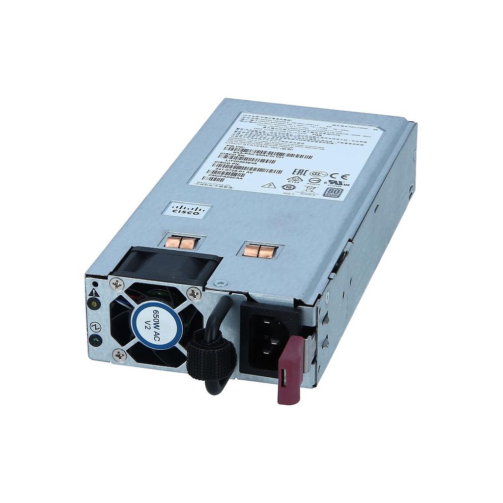 Cisco 650W AC PS, Port-side Intake for Nexus 9000