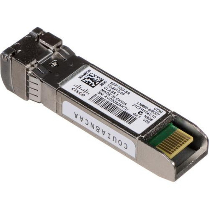 Arpers 10GBASE-SR SFP+, 850nm, MMF, 300m, LC Dúplex, DOM compatible with Cisco (Industrial Temperature)