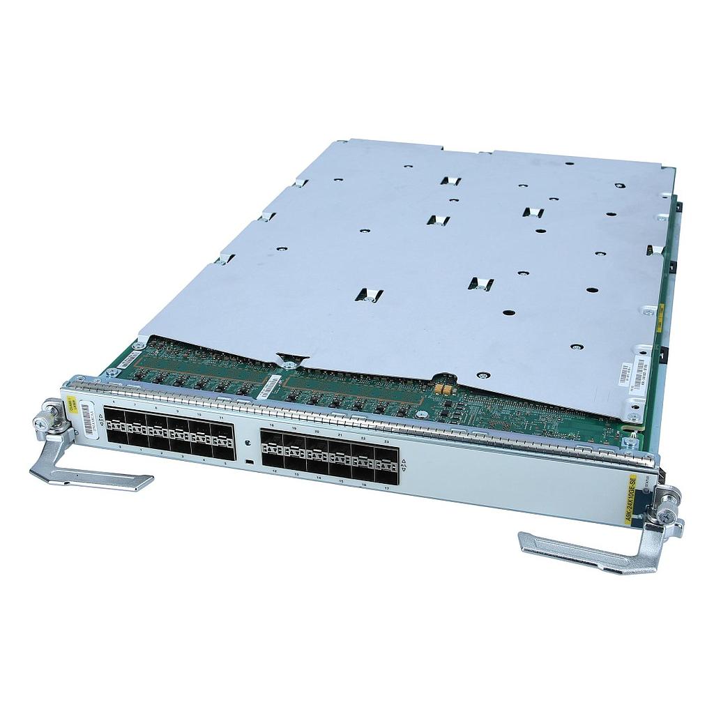 Cisco ASR 9000 24-Port 10GE Service Edge Optimized Line Card, requires SFP+ optics