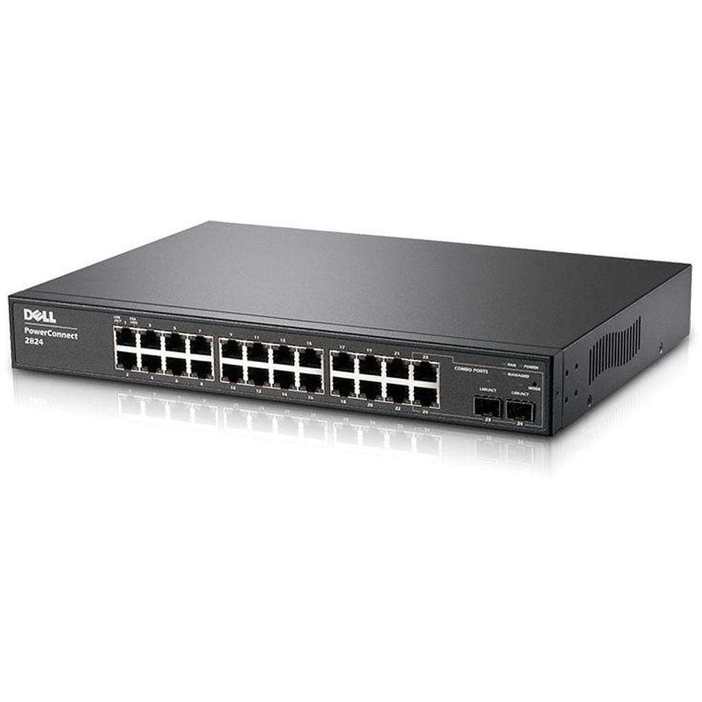 Dell PowerConnect 2824 24-Port Gigabit Ethernet Managed Switch