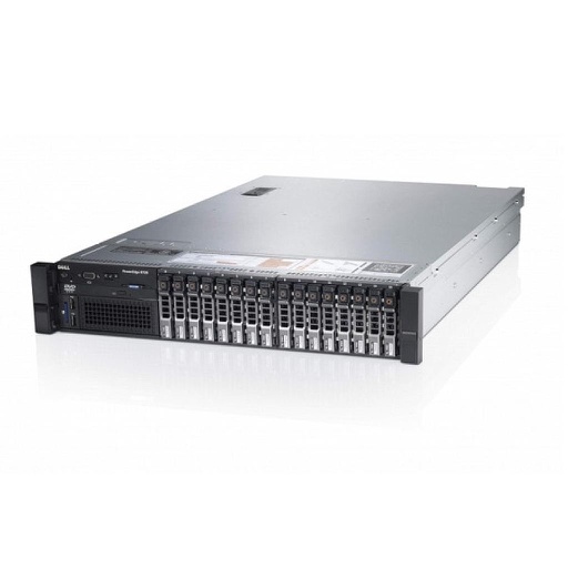 [PER720-16SFF-ENT] Dell PowerEdge R720, 16 SFF Drive Bays, CTO 2U; PERC S110 (SW RAID); Broadcom 5720 4x1GbE rNDC; iDRAC-7 (Enterprise)