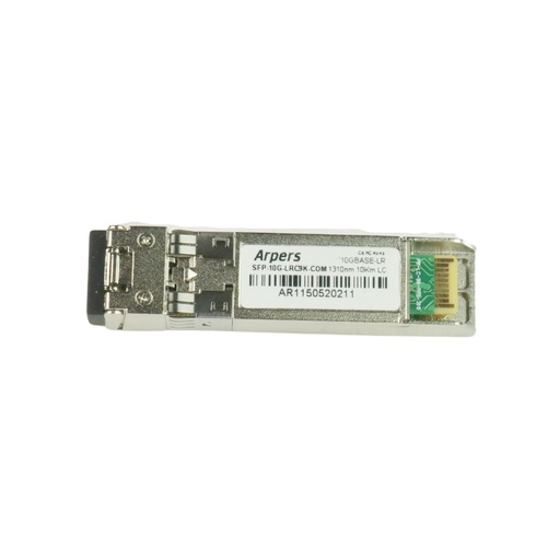 [SFP-10G-LR-C9K-COM] Arpers 10GBASE-LR SFP+, 1310nm, SMF, 10km, Dual LC, DOM for Cisco C9K series & Nexus N9K
