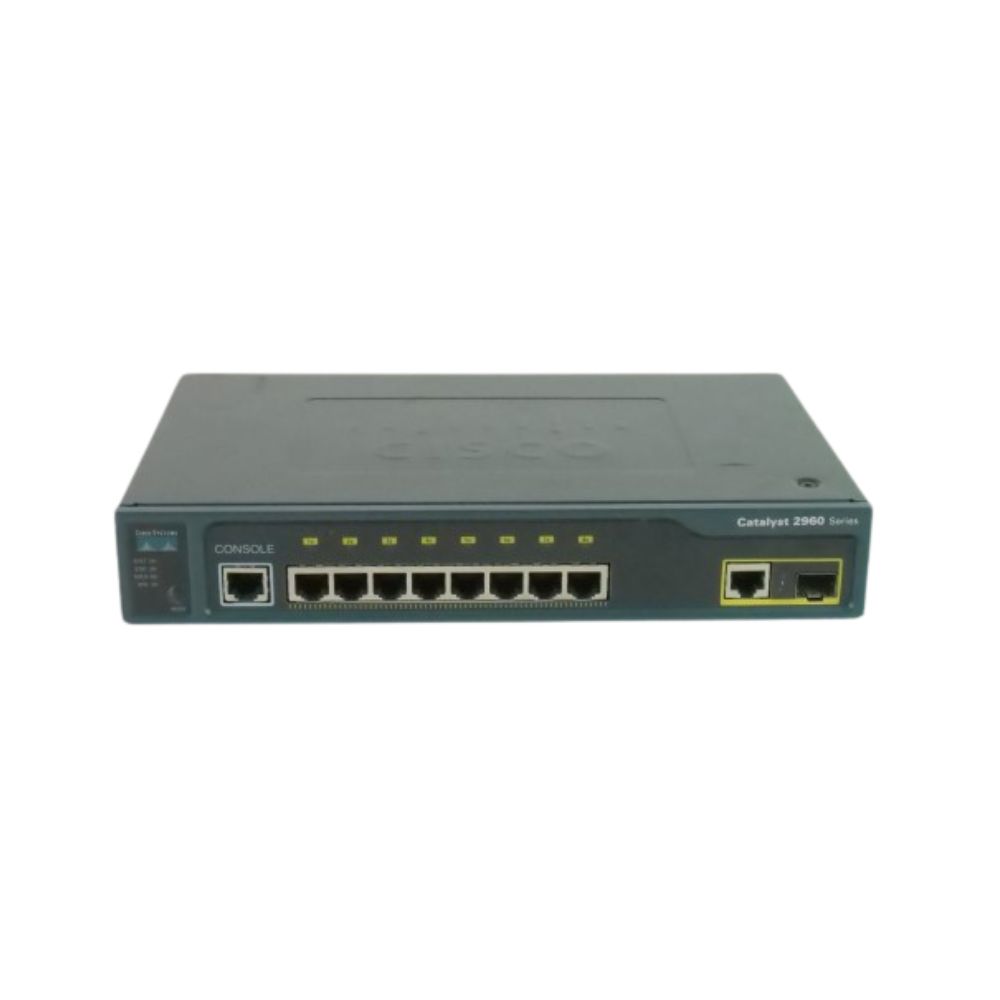 WS-C2960-8TC-L | Cisco Catalyst 2960 8 puertos 10/100 + uplink dual