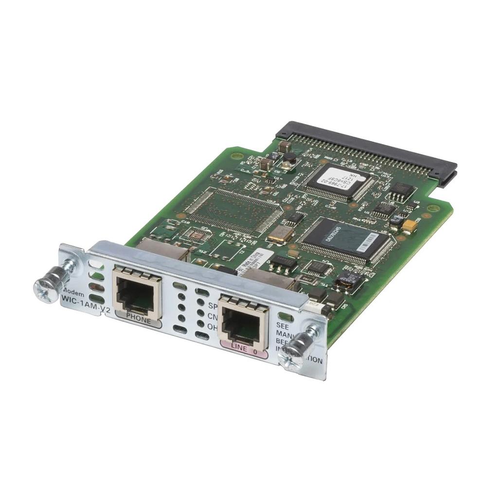 Cisco 1-Port Analog Modem Wan Interface Card, Version 2