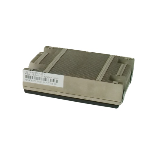[735506-001] 735506-001 | HPE Standard DL360p G8 Screw-On Heatsink