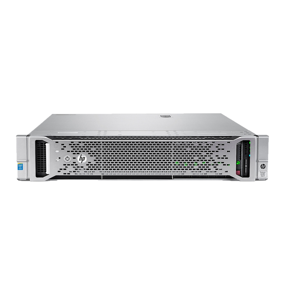 Serveur HP Proliant DL380 Gen9 8SFF - 2x Xeon E5-2680 V4, 32Go RAM, Rails Inclus