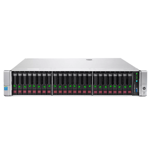 [DL380G9-24SFF-STD-V4] HPE ProLiant DL380 G9 24SFF CTO 2U; HPE Dynamic Smart Array B140i; Embedded 1Gb Ethernet 4-port 331i Adapter; iLO Standard - v4 Processors