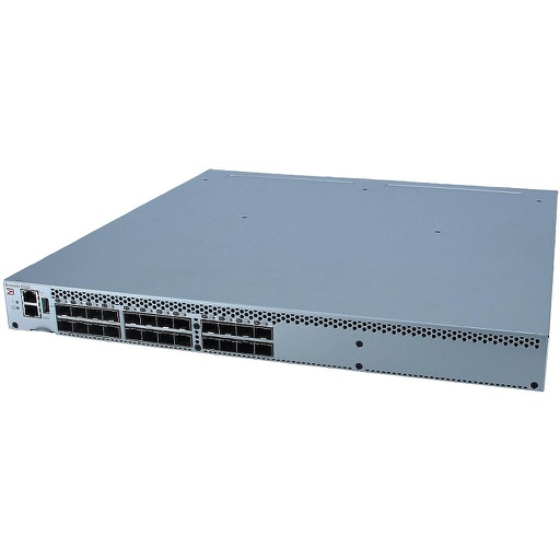 [BR-6505-12-16G-MC-1R] Brocade 6505 24-Port 16G SFP+ Fiber Channel SAN Switch; dual PS, 12 Ports Active